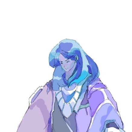 蓝色肖像
